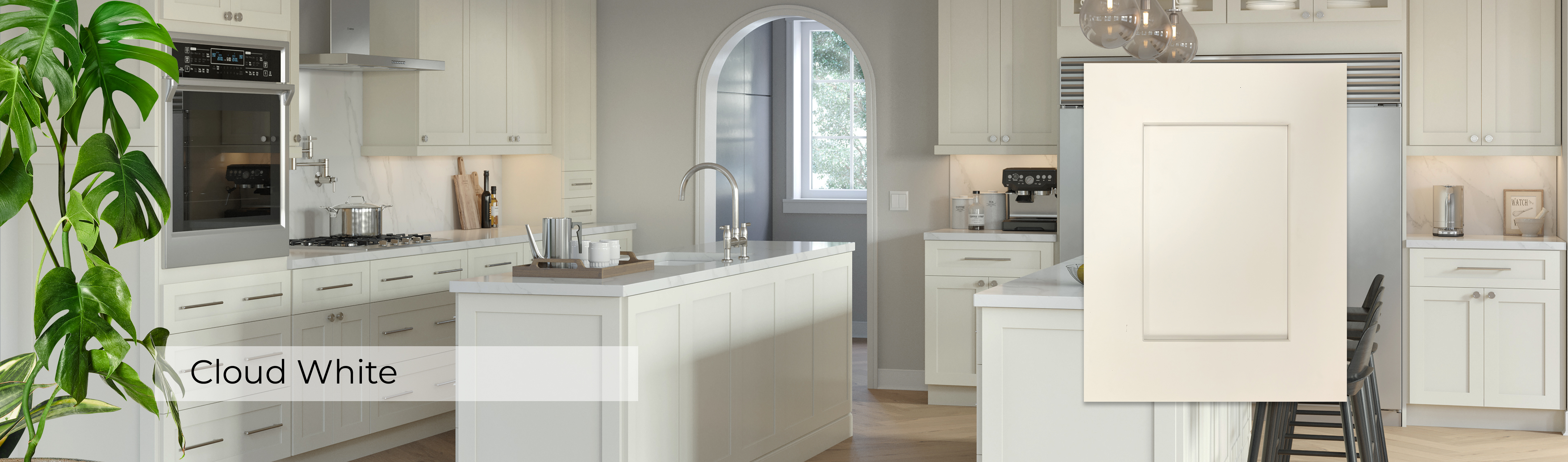 Hudson | Cloud White